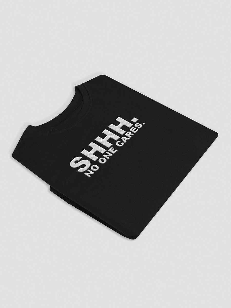 No one cares Sweatshirt product image (3)