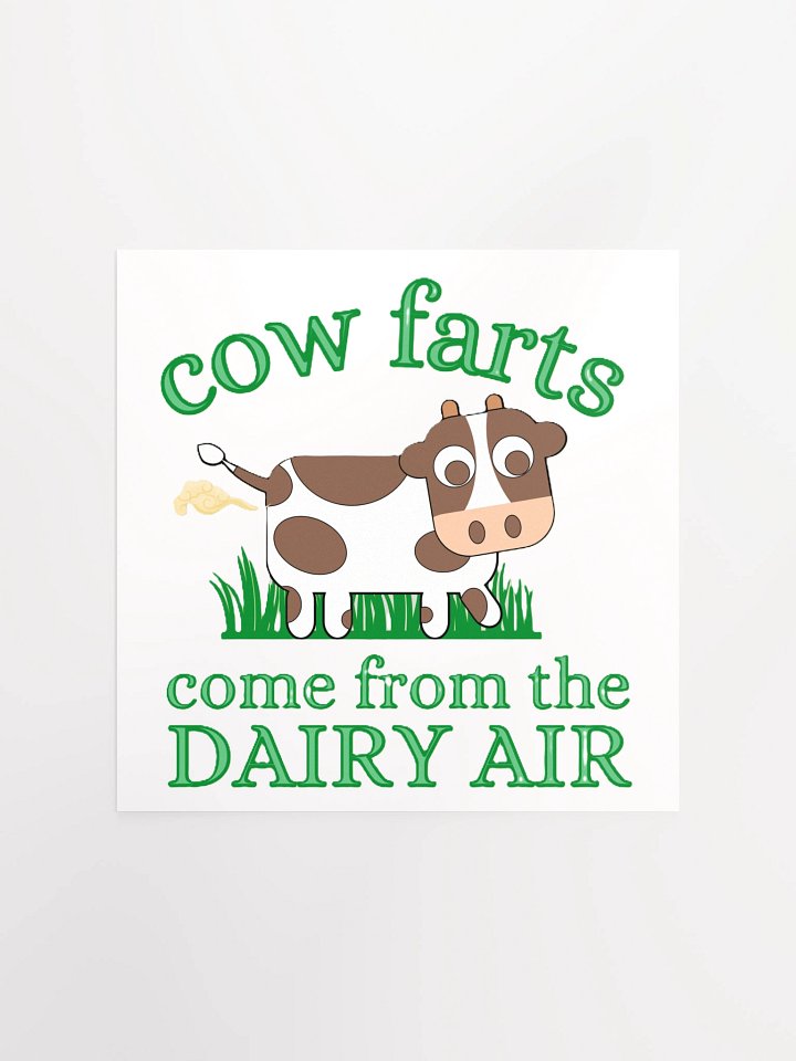 COW FARTS COME FROM THE DAIRY AIR product image (3)