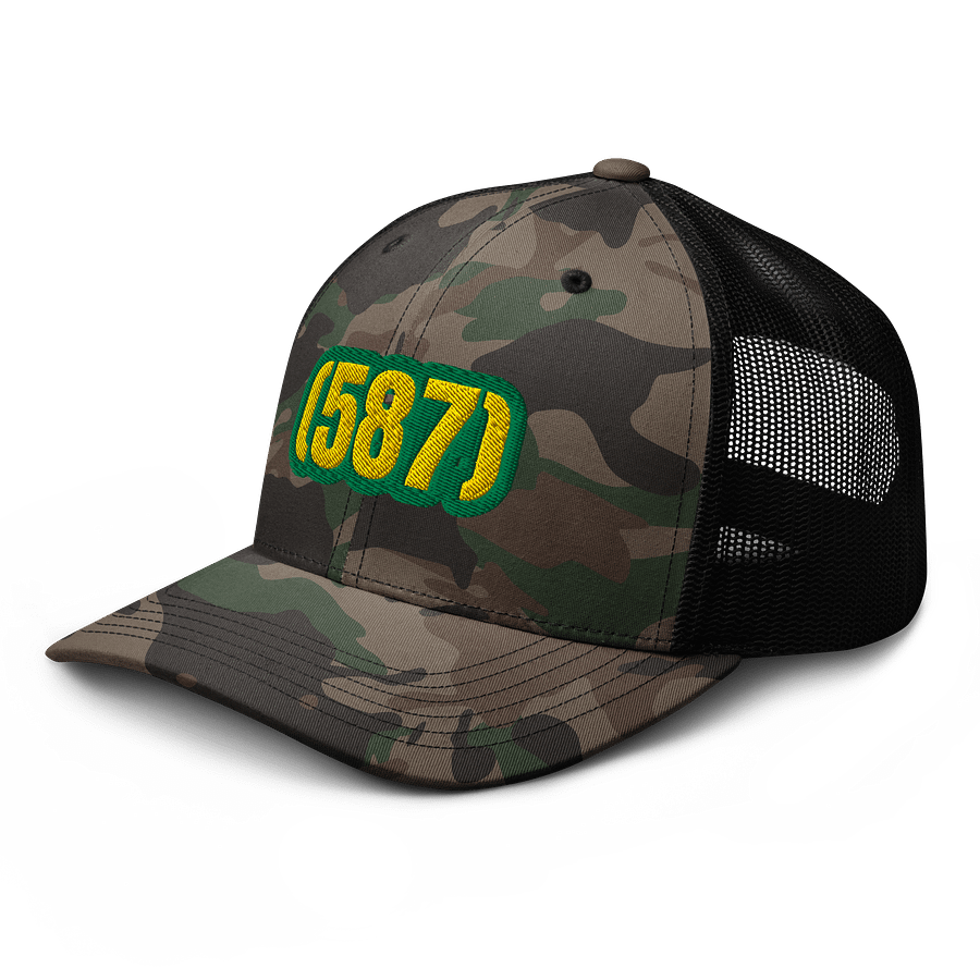 587 Camouflage Trucker Hat product image (4)