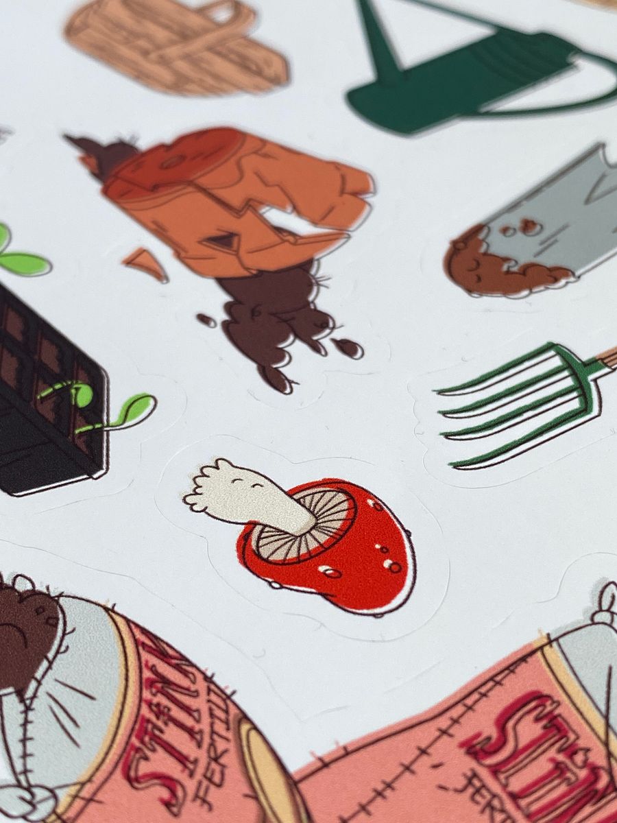 Garden Props - STICKER SET product image (4)