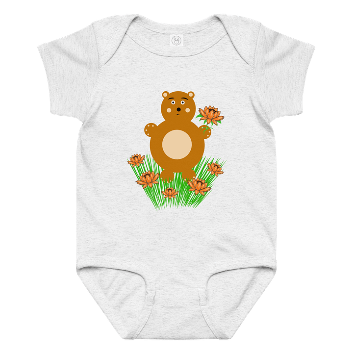 Whimsical Bear Baby Bodysuit product image (5)
