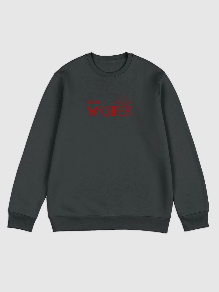 Ghost Writer Red Text with Spook Unisex Sweatshirt product image (3)