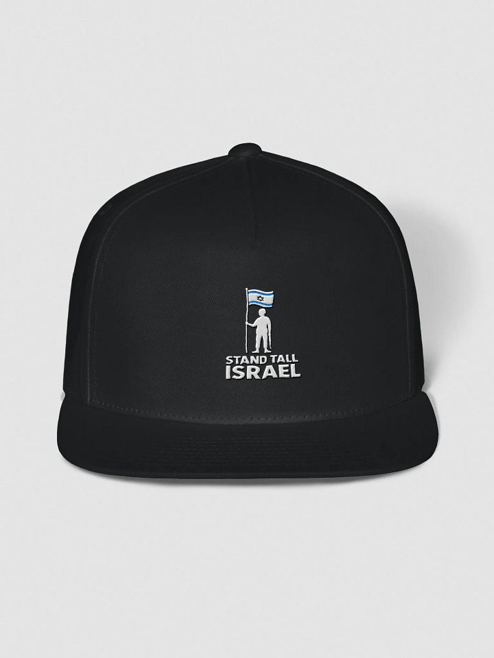 Stand Tall Israel Yupoong Flat Snapback Cap – Sharp. Bold. Unapologetic. product image (4)
