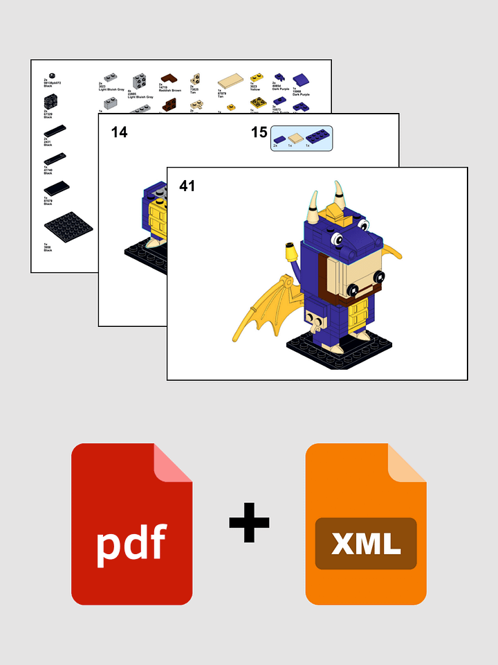 Pix Dragon PDF and Parts List product image (2)