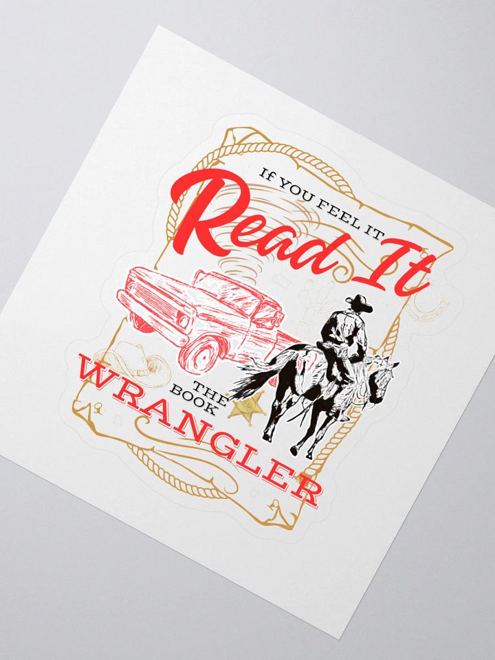 Read It and Wrangler sticker product image (2)
