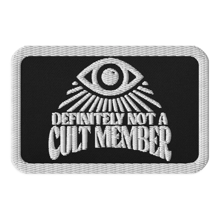 Defiintely Not A Cult Member Patch product image (1)