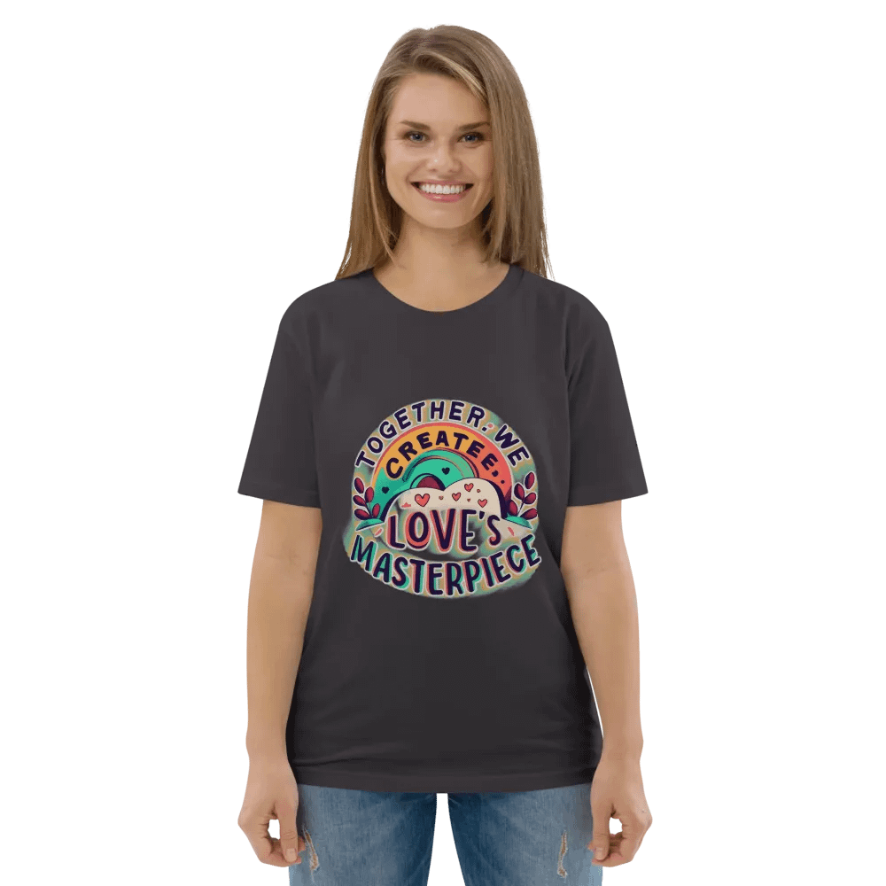 Together we create love's masterpiece T-shirt product image (1)