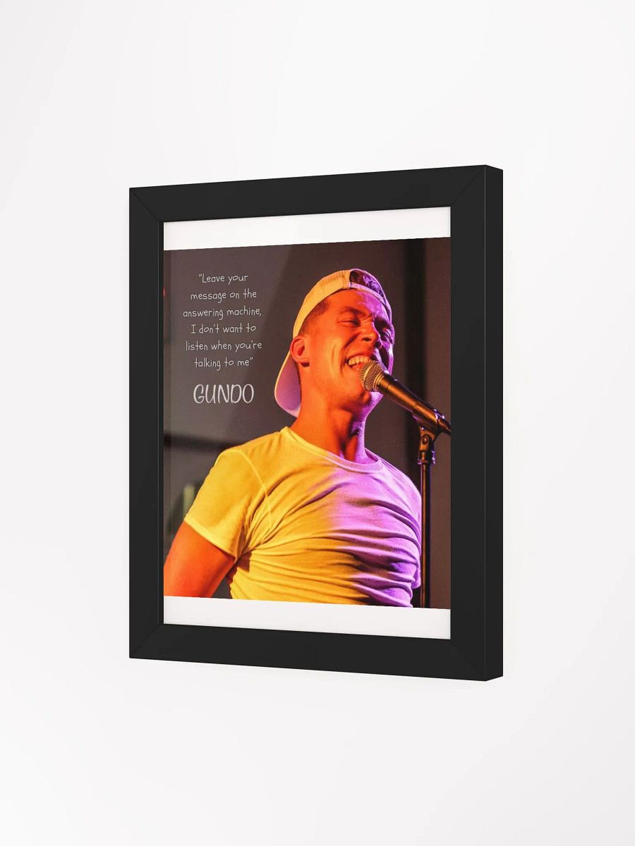 Ethereal Blackness Framed Gundo Poster product image (3)