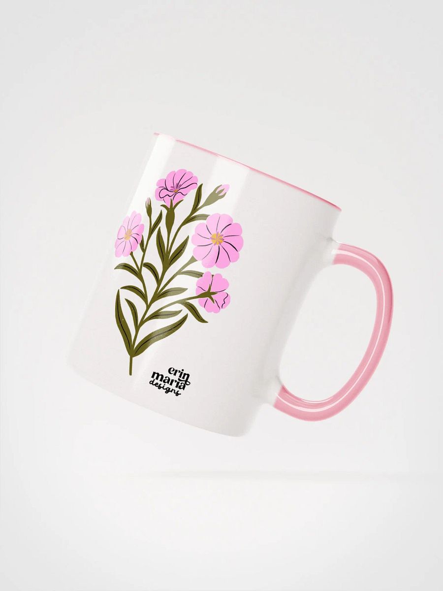 Corncockle Bouquet - Mug with Color Inside product image (2)