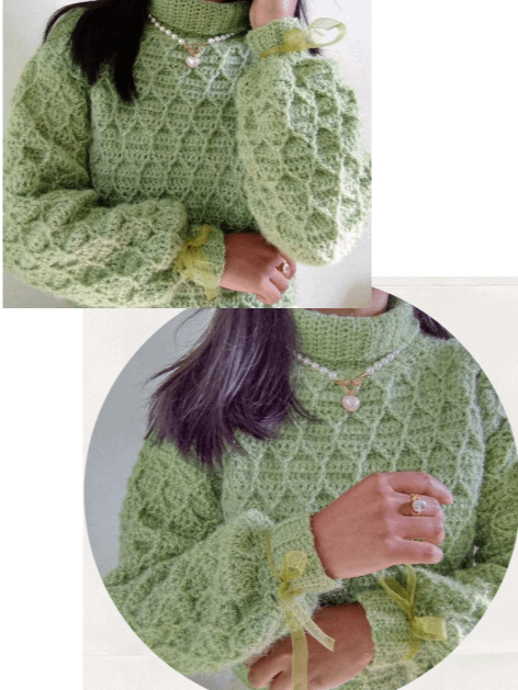 The Granny Stitch Sweater: Wapta Falls Pullover Design product image (3)