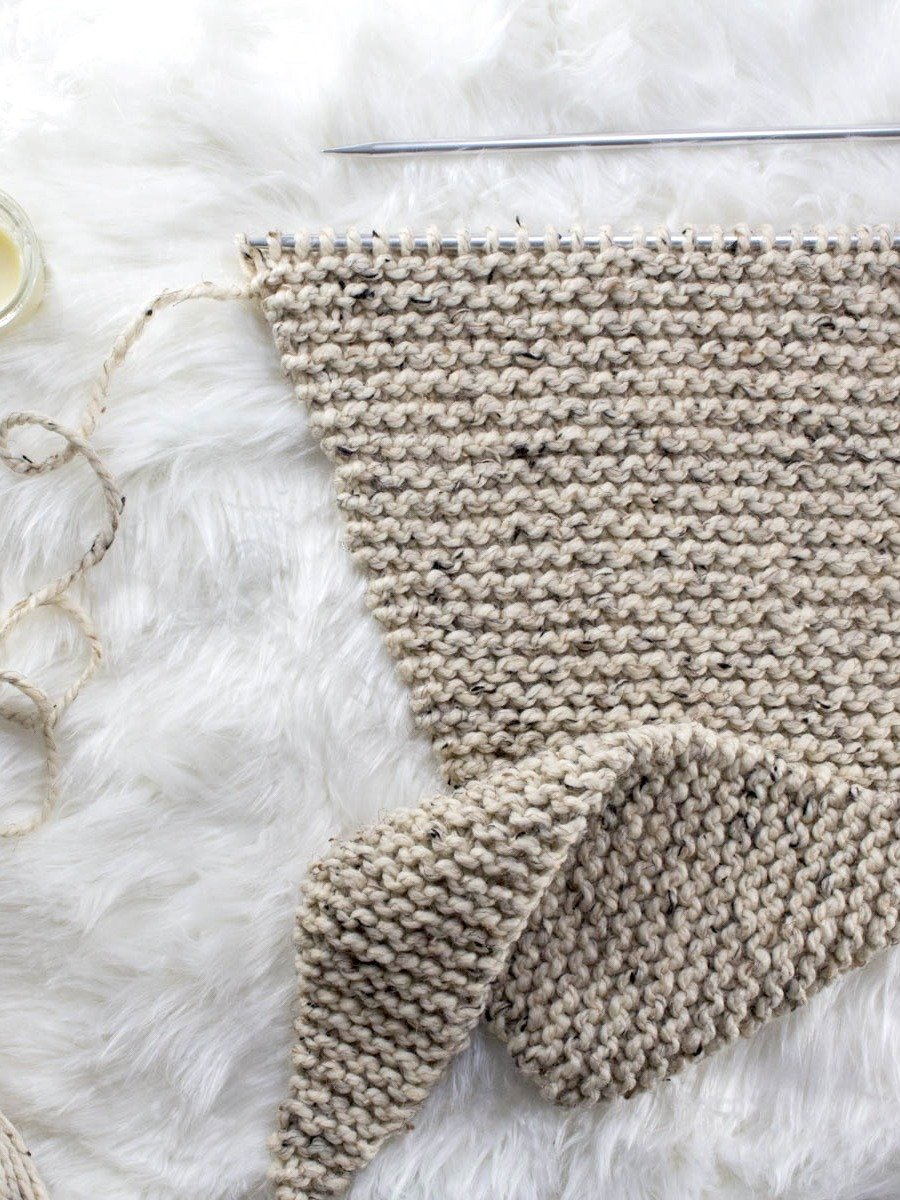 Asymmetrical Triangle Shawl - Cabin Fever product image (3)