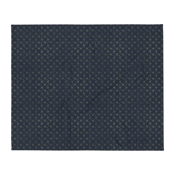 Navy And Gold Blanket product image (1)