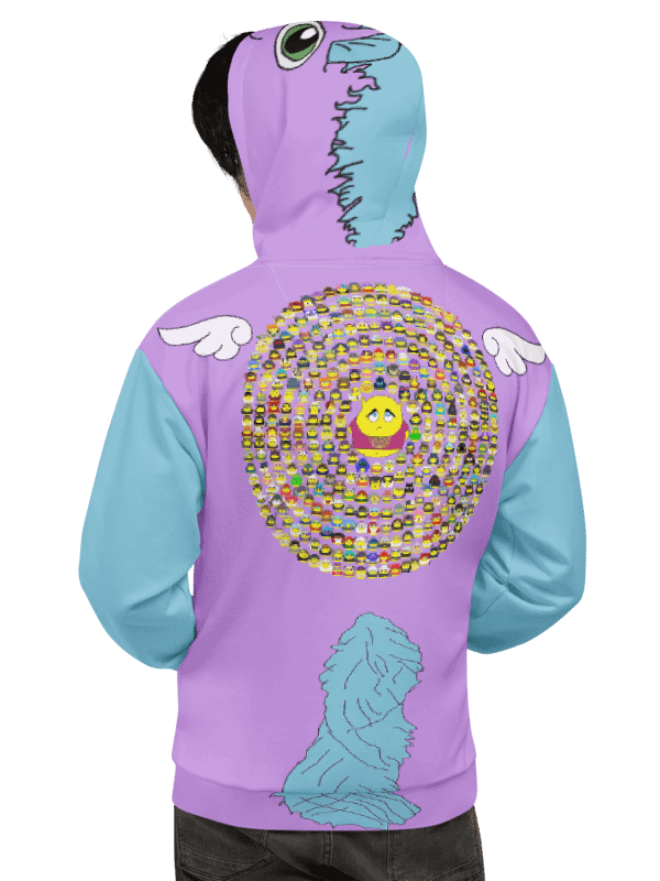 Pocky's Comfy Cozy Chaos cued Pullover Hoodie product image (7)