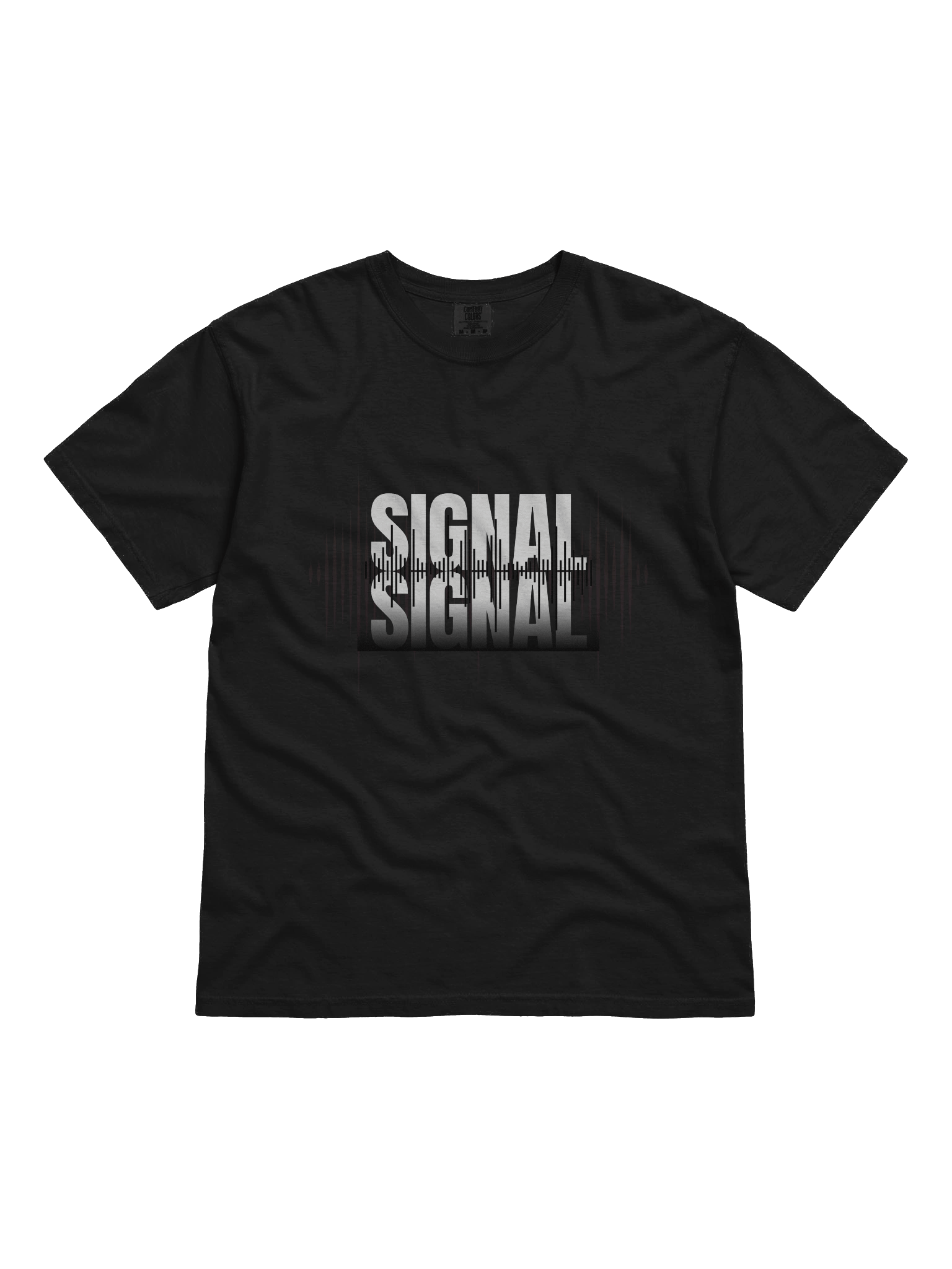 Silent Signal Audio Waveform T-Shirt product image (1)
