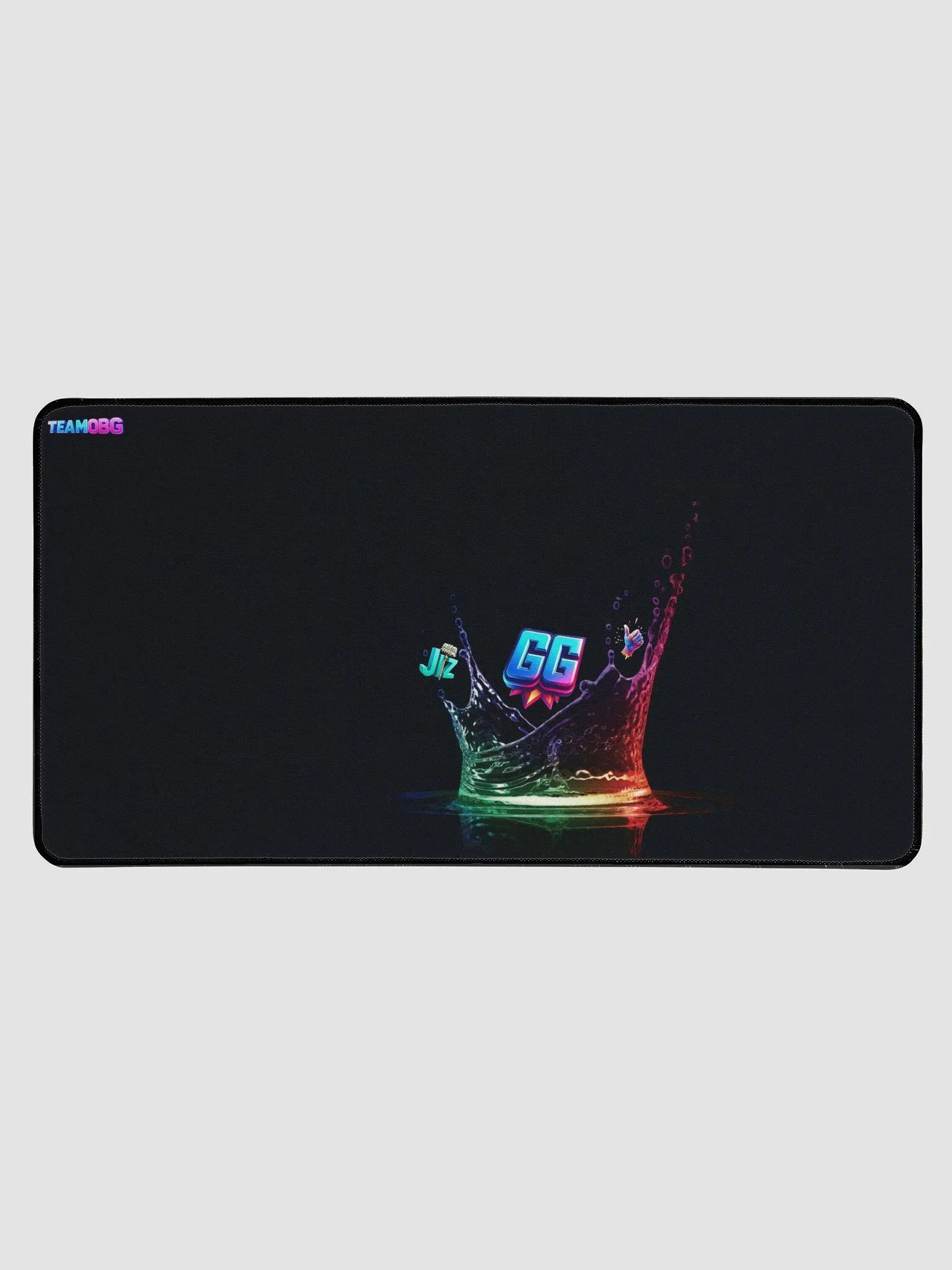 GG Jizzy splash: Desk Mat [Black] product image (1)
