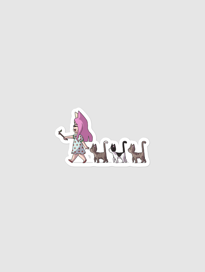 Sticker of all the cats product image (1)