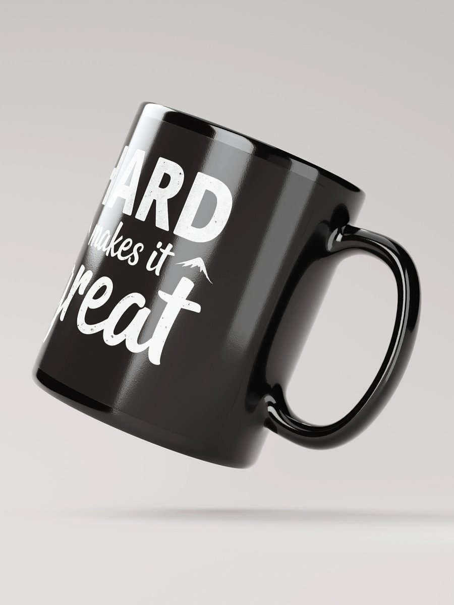 Unlock the Power of Perseverance with Tom Hanks’ Iconic Quote: If It Wasn’t Hard, Everyone Would Do It. It’s the Hard That Makes It Great. - Inspirational Mug for True Fans product image (4)