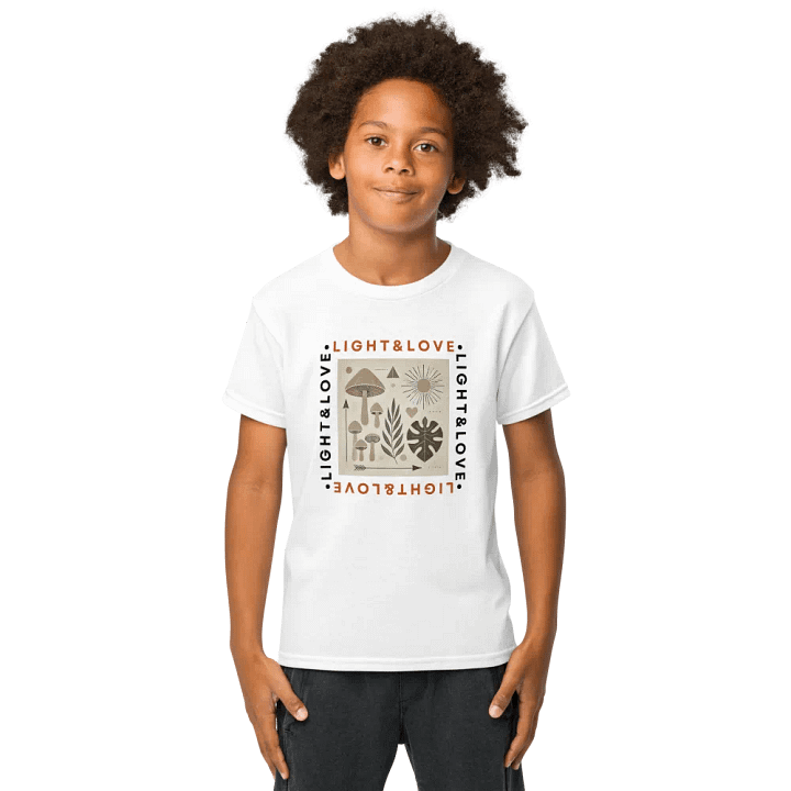 [Kids] Light & Love Tee: Minimalist Effort, Maximum Style product image (65)