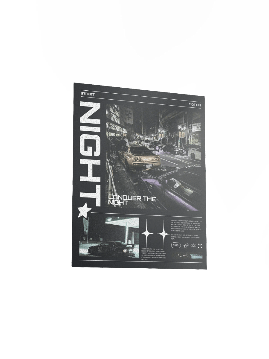 Conquer The Night Poster product image (6)