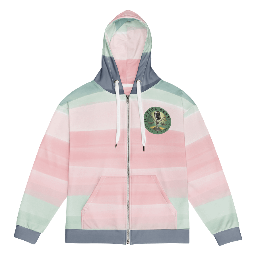 Justice Served Zip Hoodie - Unisex product image (1)
