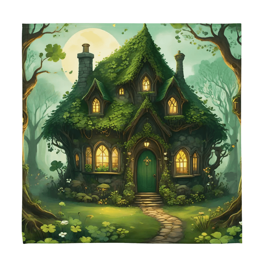 Whimsical Woodland St Patrick’s Day Table Napkins product image (1)