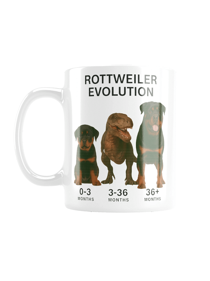 Rottweiler Evolution Mug product image (1)
