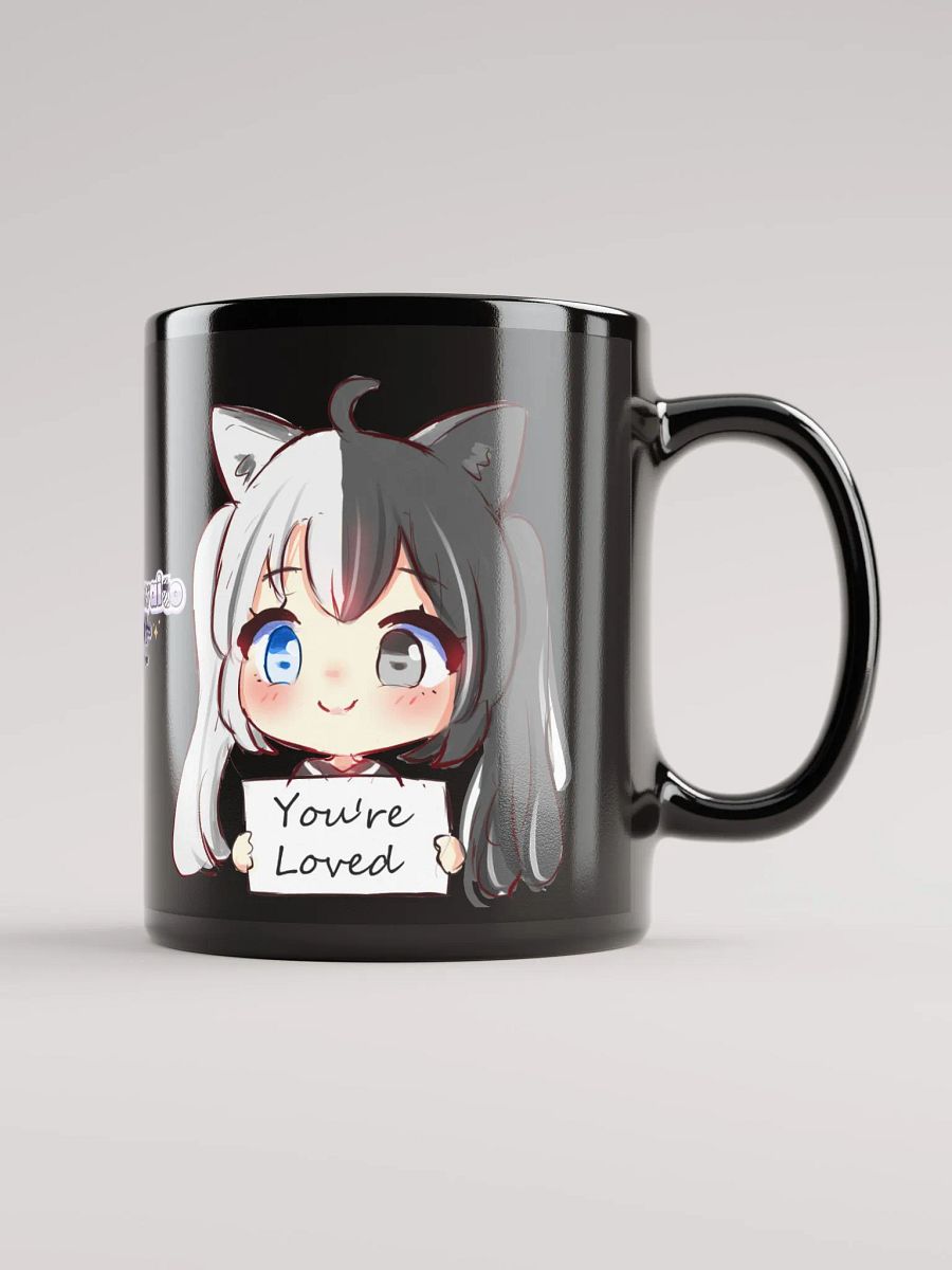 All Black Mug - Byakko You Are Loved Edition product image (1)