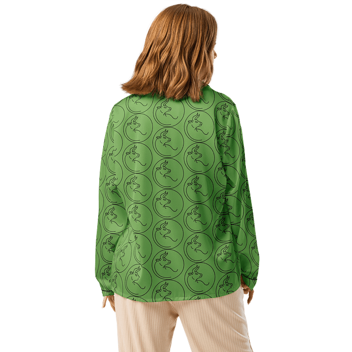 Whimsical Wildlife Taurus Women's Pajama Top product image (3)