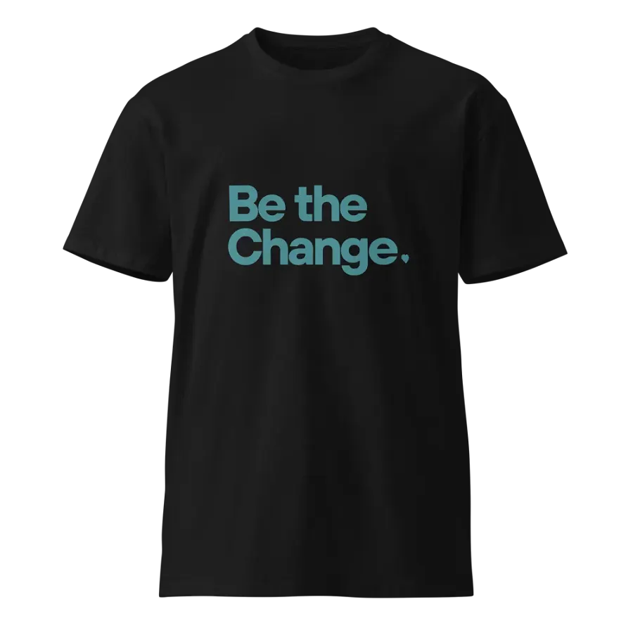 LIMITED EDITION - Be The Change (Black v2) product image (1)