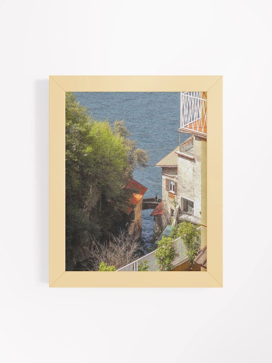Tranquil Coastal View Matte Poster product image (79)