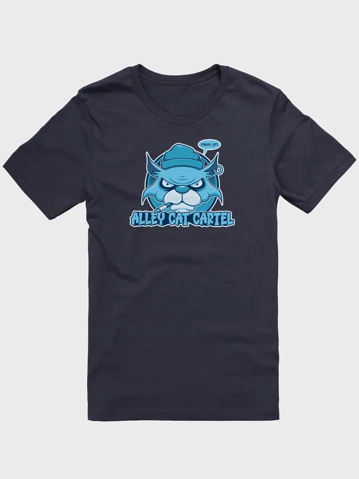 Alley Cat Cartel T-Shirt – Funny Retro Cat Lover Design product image (1)