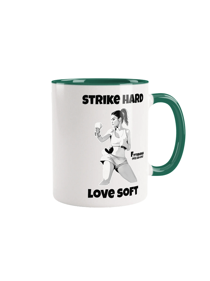 Warrior Women Ceramic Mug Green product image (1)