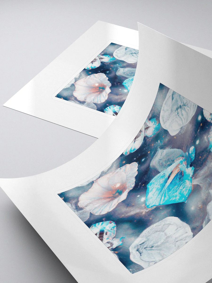 Galactic Wild Flower Alpha Sticker product image (4)