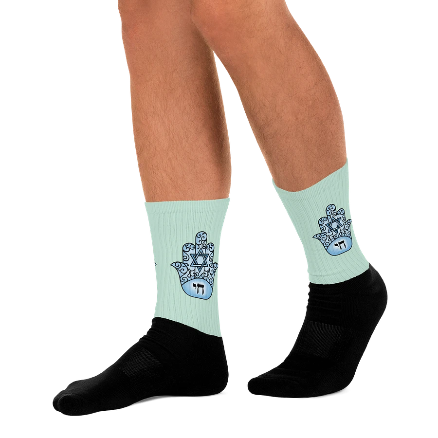 Chai Socks- Hamsa in Blue product image (10)