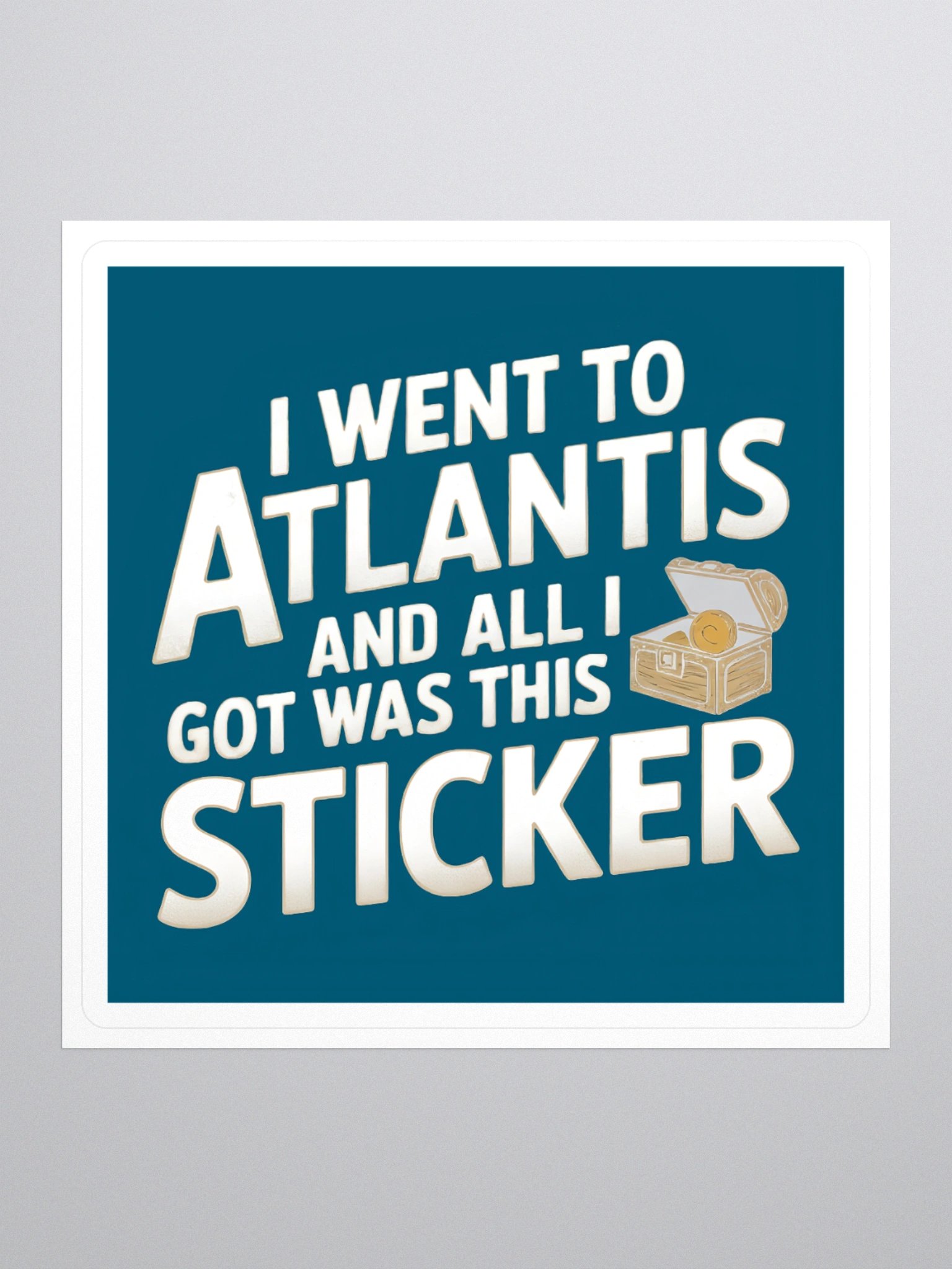 Atlantis Souvenir Sticker — LL.STKR-01 product image (1)
