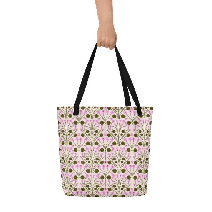 Alpine Serenity - Pink and Green - Tote Bag product image (1)
