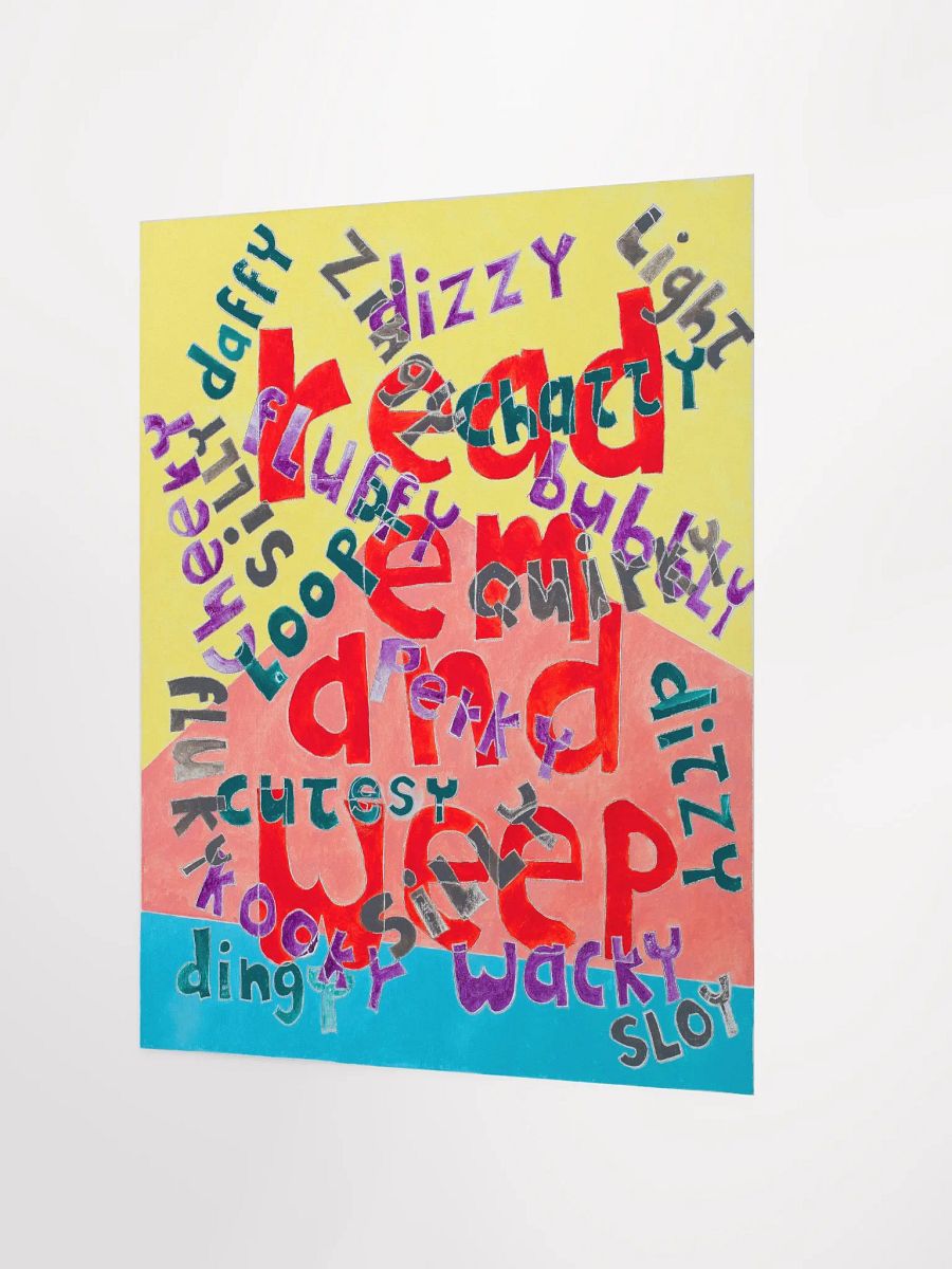 Read Em and Weep Poster product image (3)