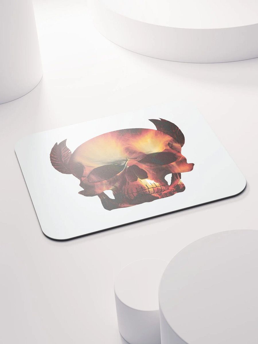 Skull with Fire Inside Skull, skulls, skull art design, skeleton, skull and bones, scary, skull tattoo, artistic skull, human skull, dark skull, bones, Halloween product image (4)