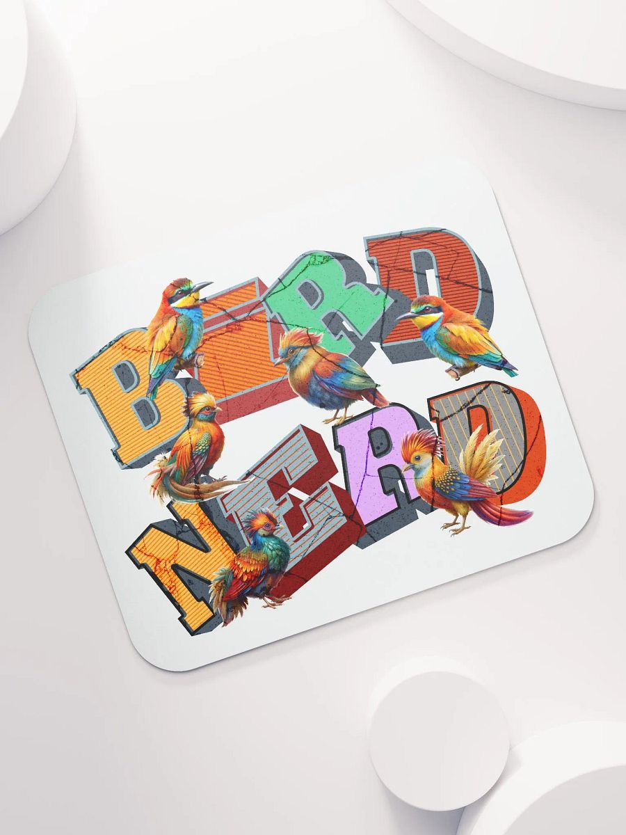 Bird Nerd Avian Alphabet Mouse Pad product image (5)