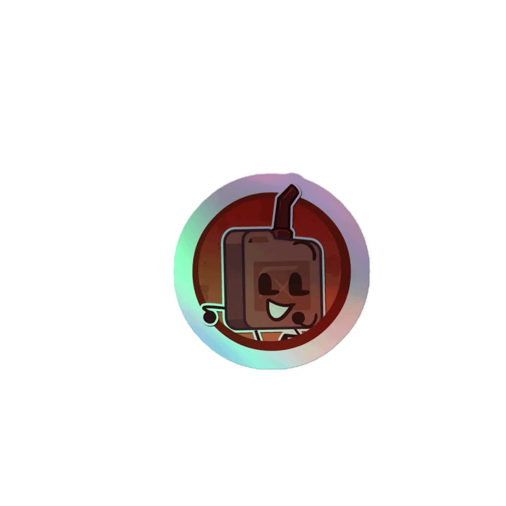 UPDATED Flames Icon Sticker || Planet Hoppers product image (1)