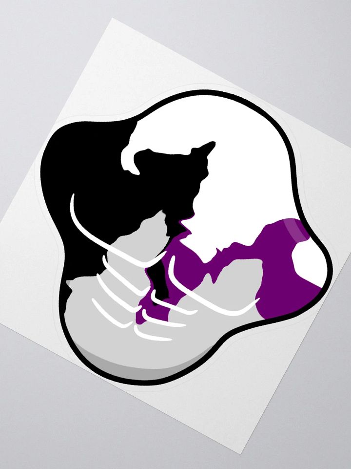 Demisexual Buff Tato Sticker product image (2)