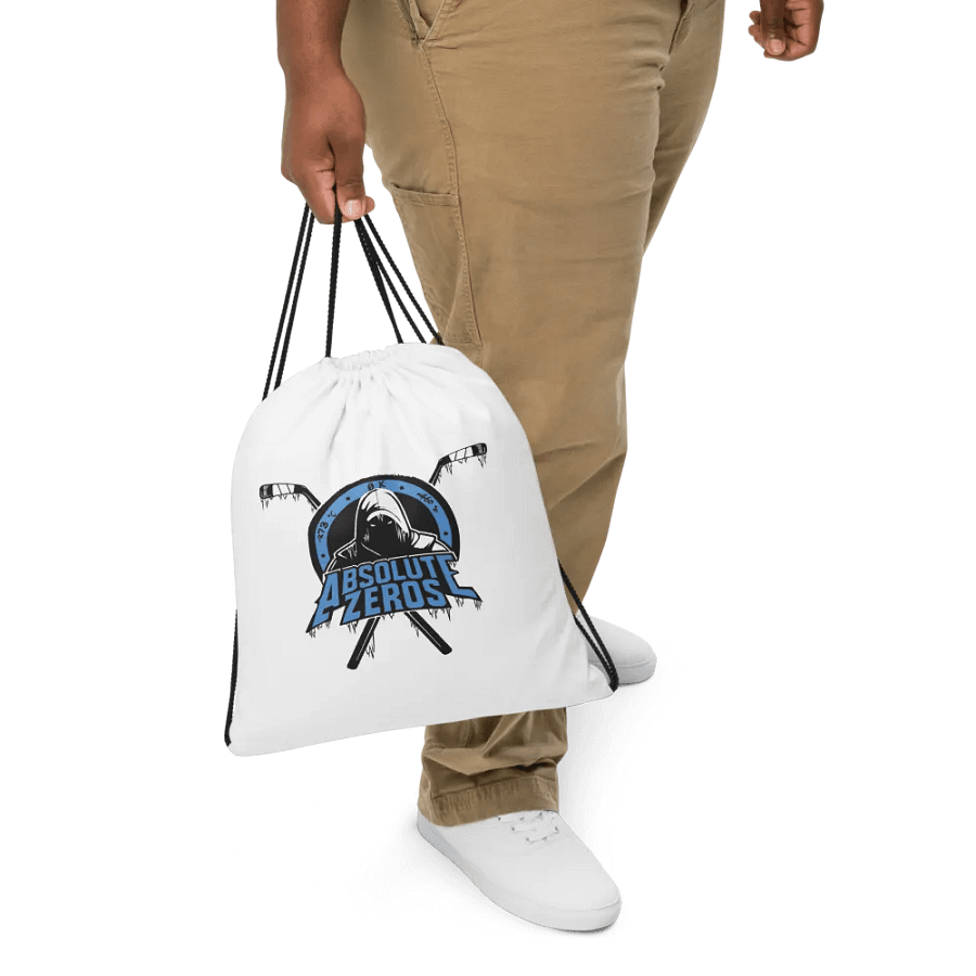 White Drawstring Bag product image (5)
