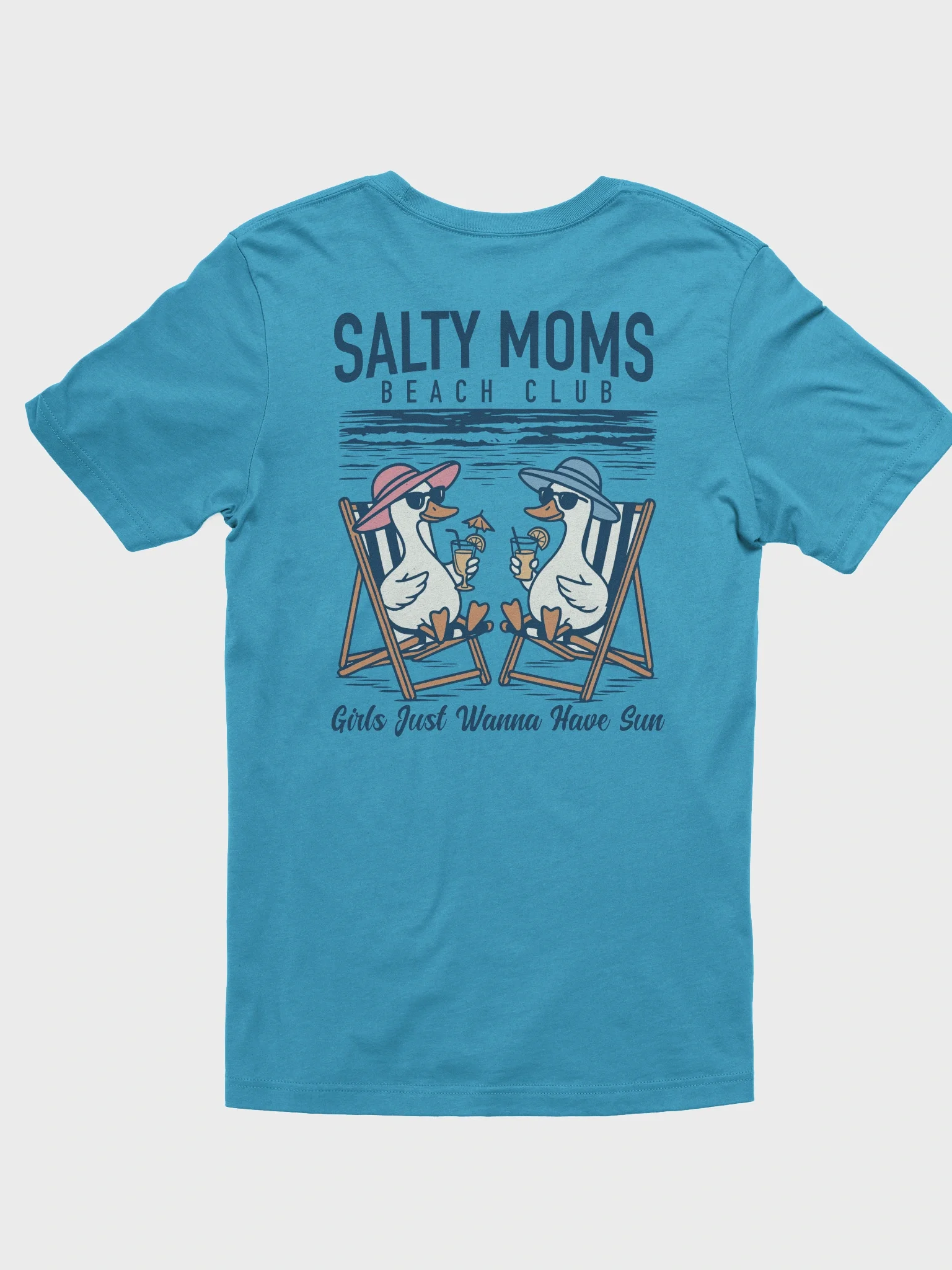 Salty Moms Beach Club T-Shirt product image (13)