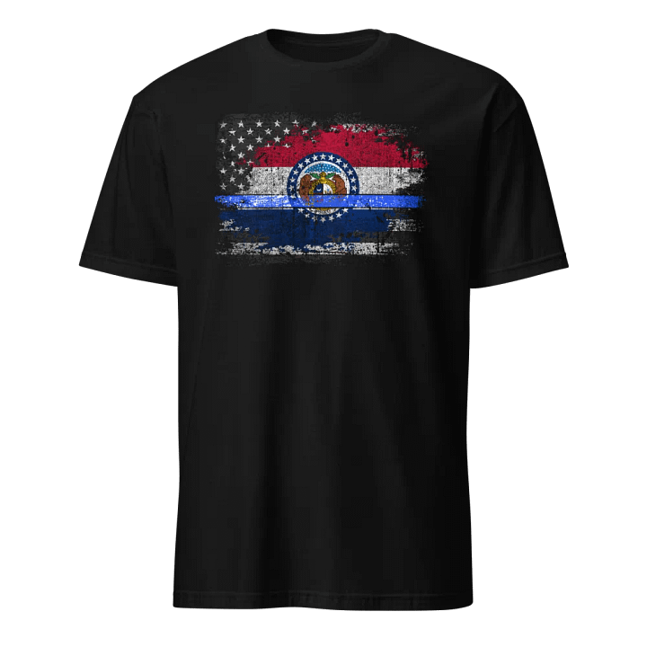 Missouri Thin Blue Line Flag product image (1)