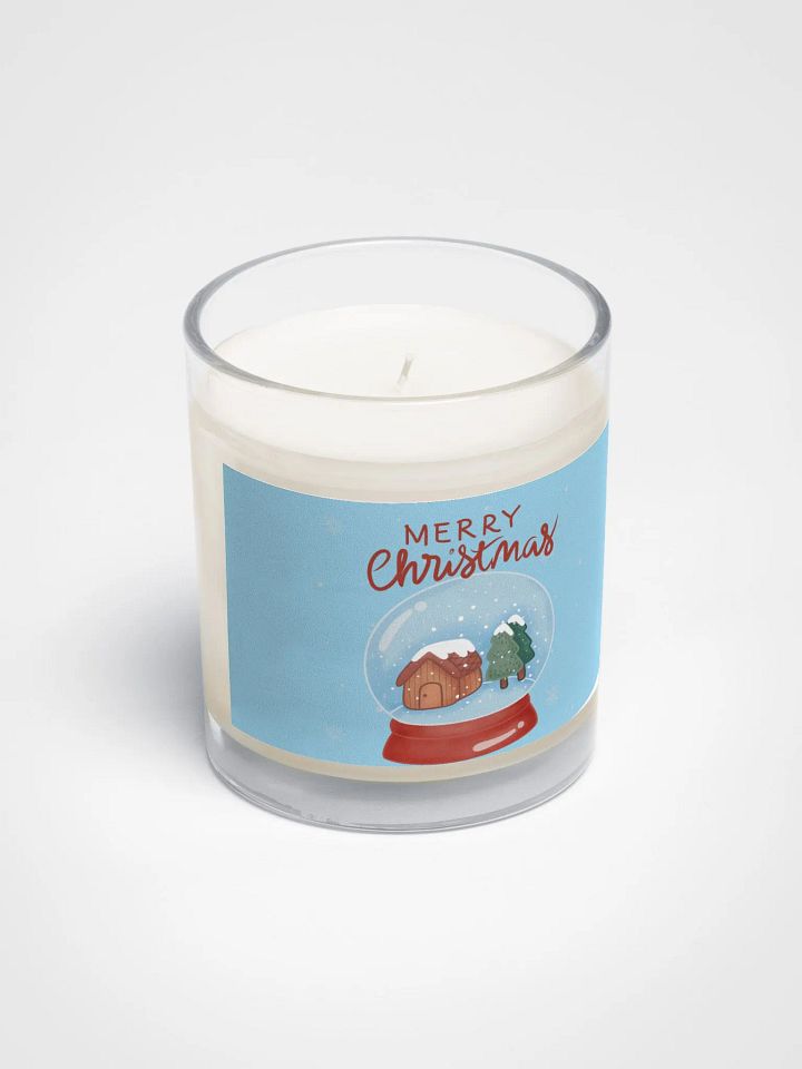 Festive Snow Globe Soy Candle product image (2)