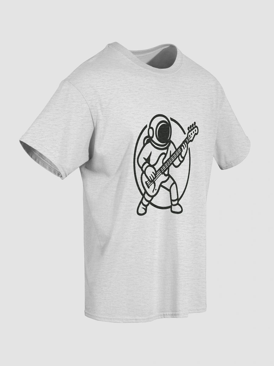 Holidays On Mars | Astronaut Bass Player T-shirt (light colours) product image (4)