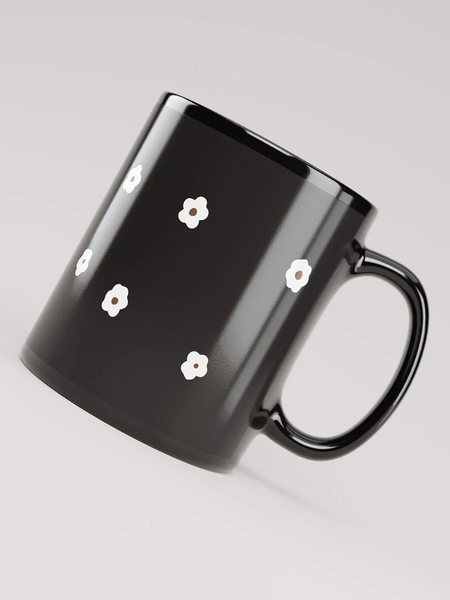 SMALL FLOWERS BEAUTIFUL COLORS CONTRAST SHINY MUG product image (4)