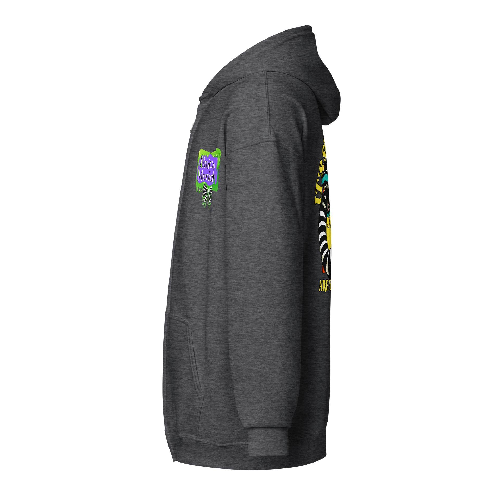 [UM Designs] Showtime Sandworm- Unisex Graphic Zip Hoodie product image (3)