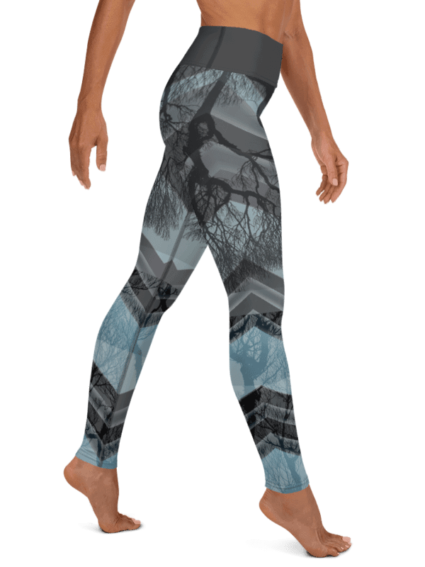 Gray Wood-Yoga Leggings product image (3)