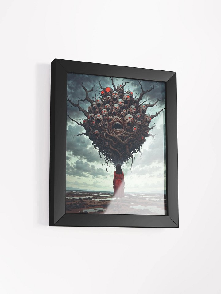 The Sky Weeps Screams Framed Print product image (9)